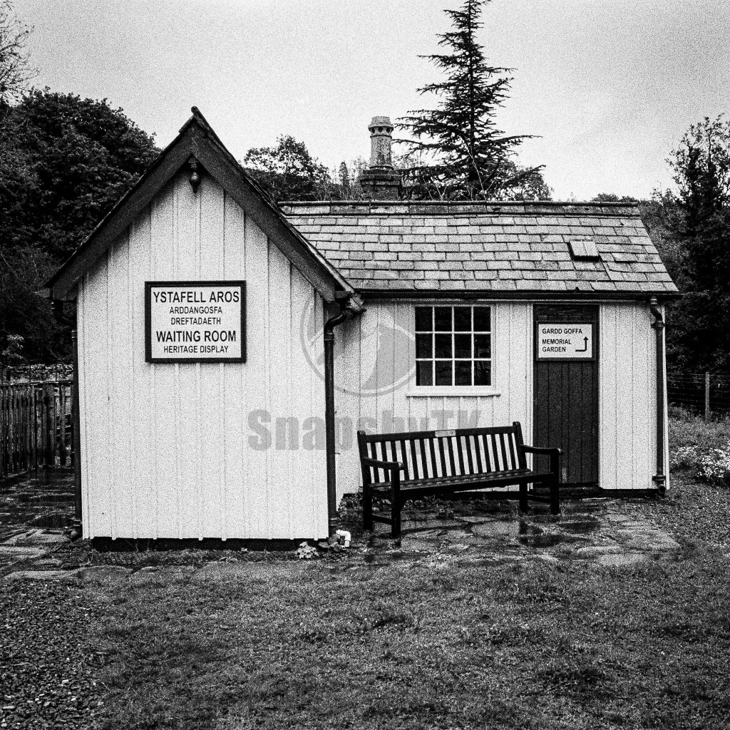 Waiting Room on 35mm Film FFESTINIOG railway